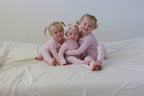 Pink Petal Zip Pajamas