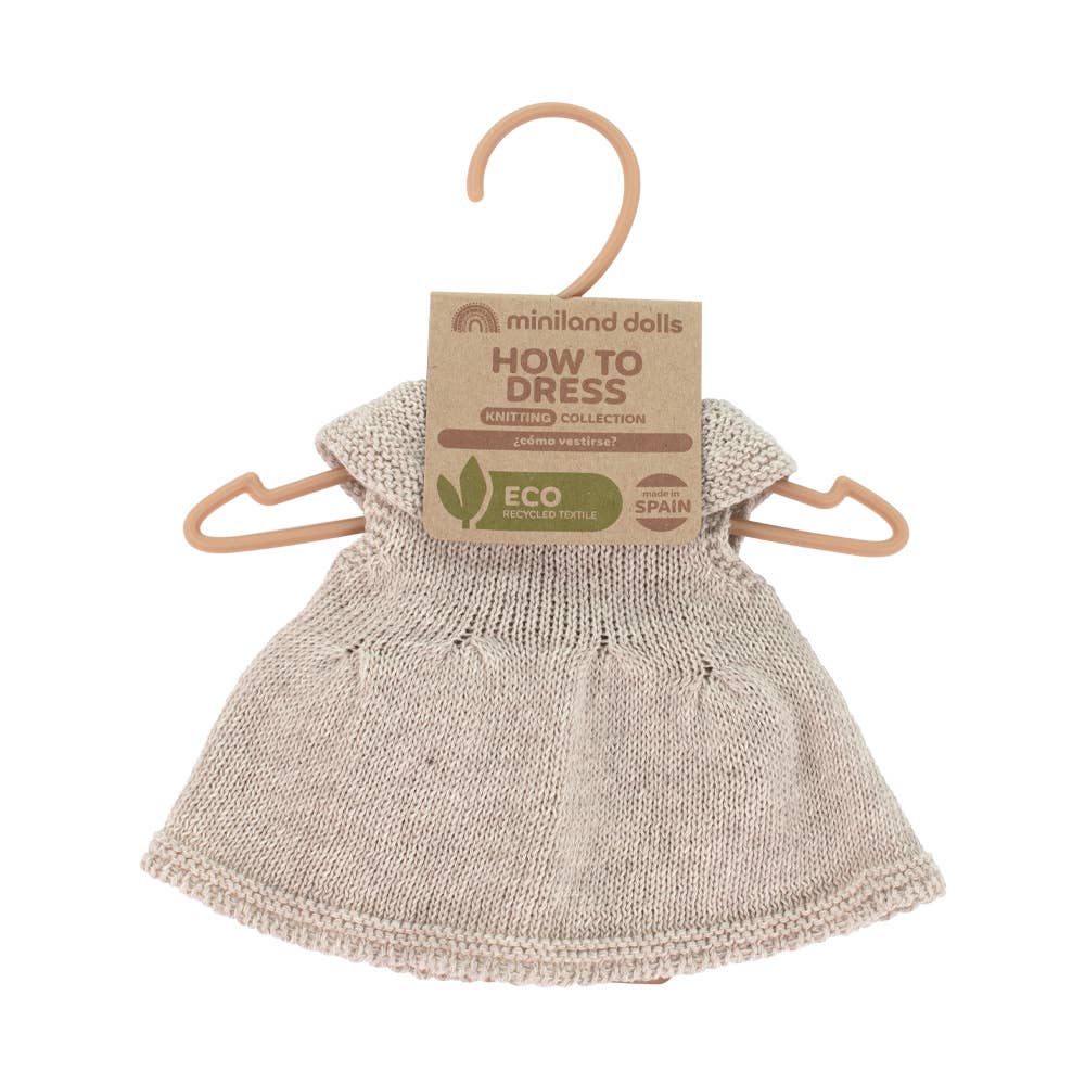 Knitted Baby Doll Outfit