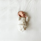 24 Hour Convertible Sleeper Baby Gown - Cloud