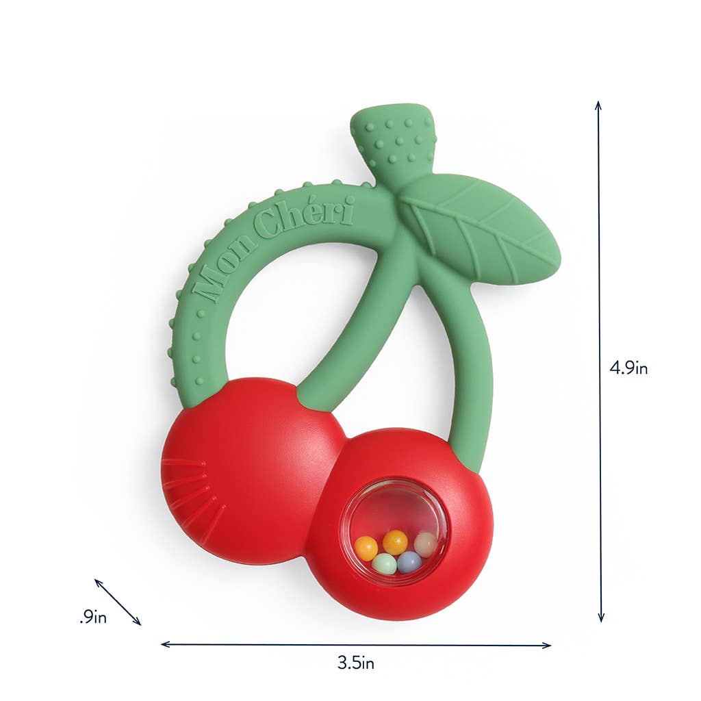 Silicone Teether with Rattle