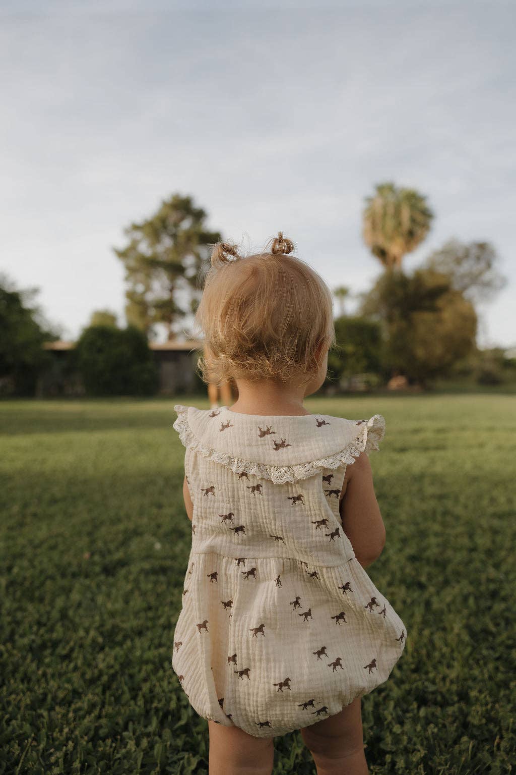 Muslin Romper | Wild Horses