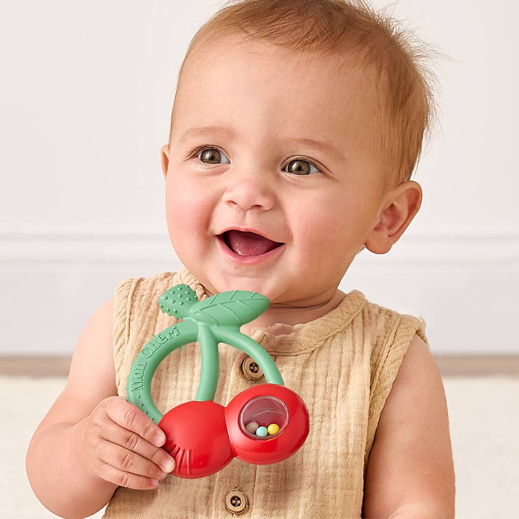 Silicone Teether with Rattle