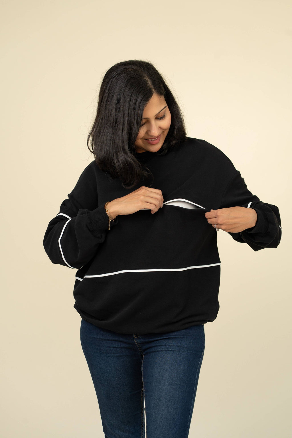 The Piped Sweatshirt