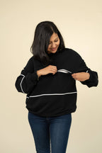 The Piped Sweatshirt