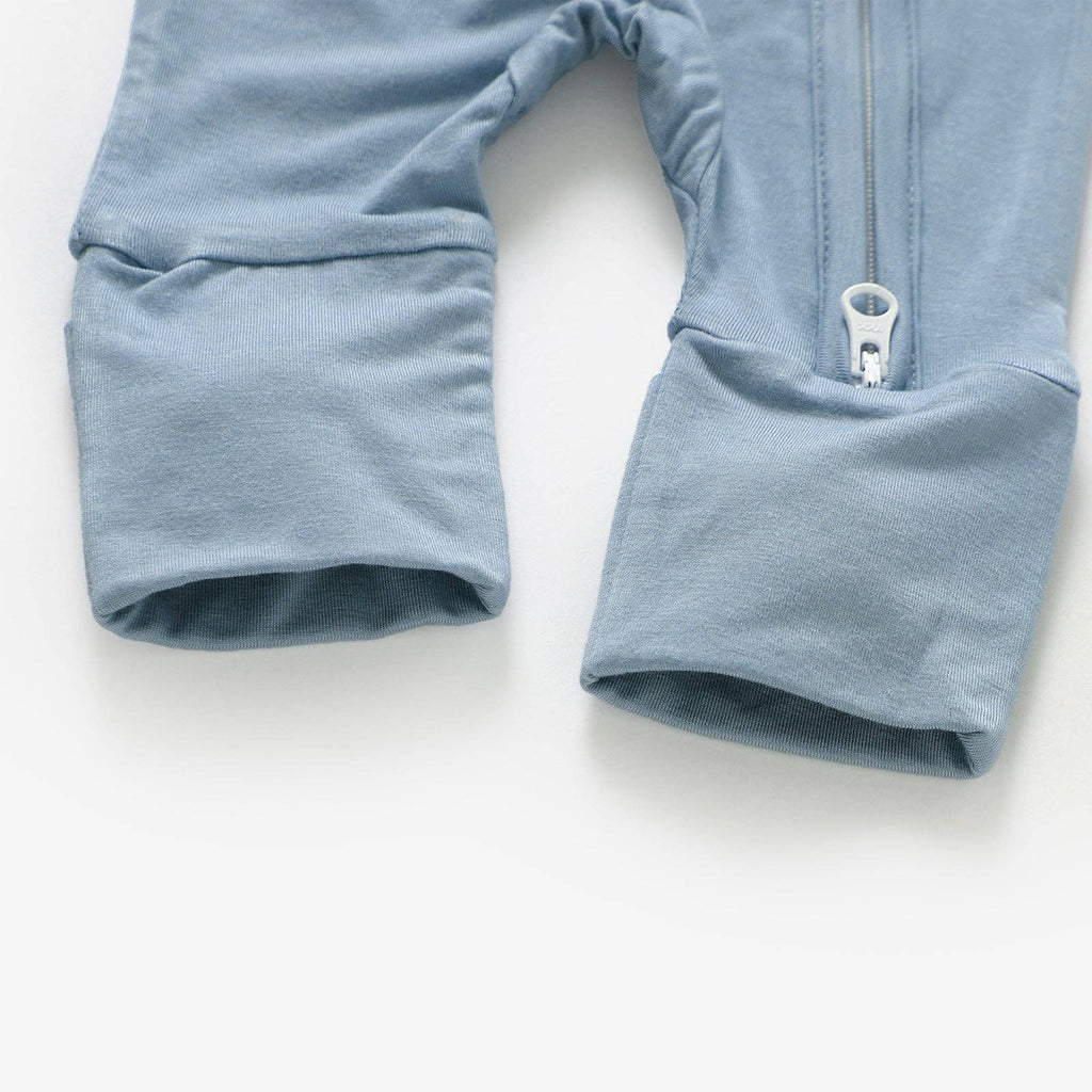 Peek-A-Poo Bamboo Pajama in Blue