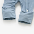 Peek-A-Poo Bamboo Pajama in Blue