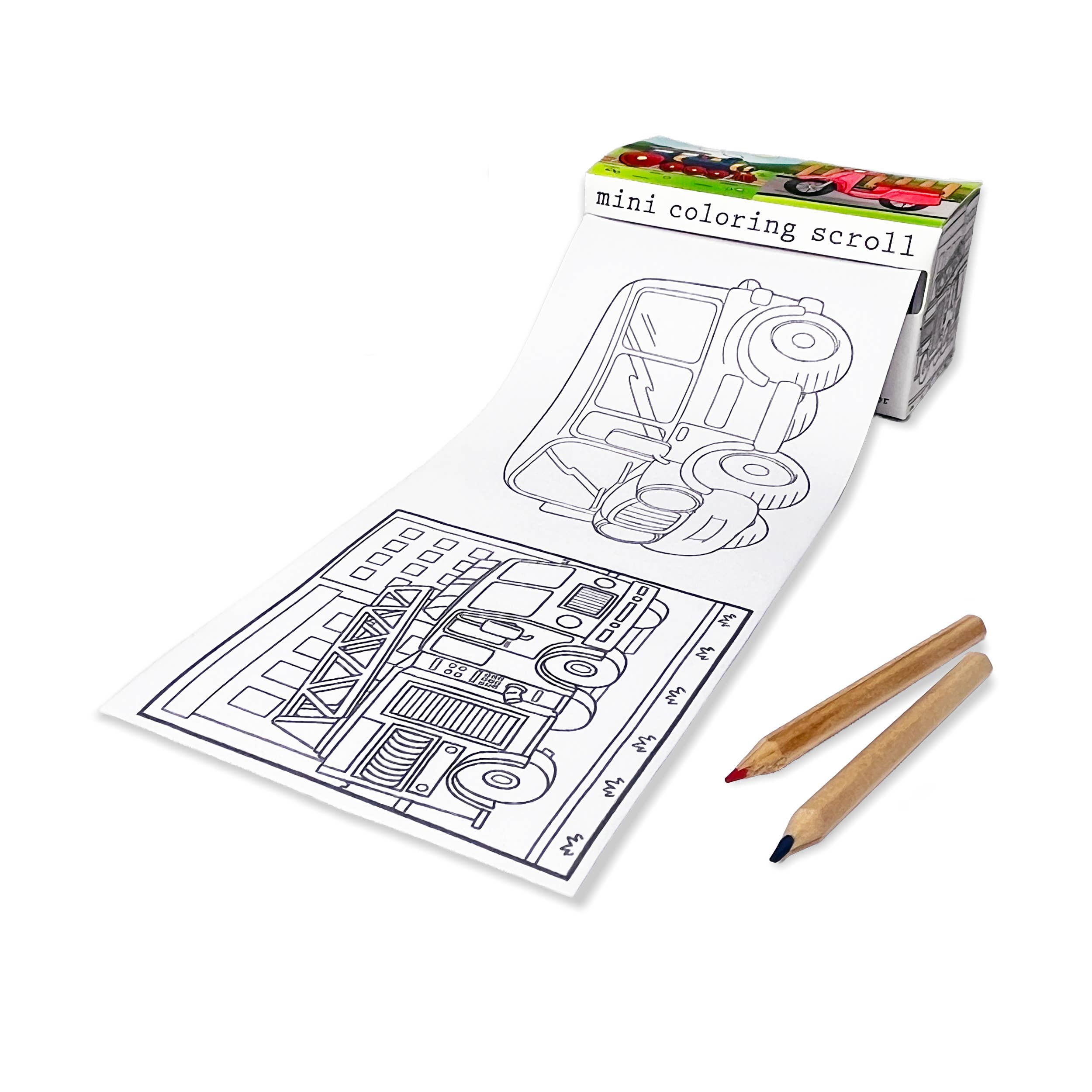 Mini Coloring Scrolls - 12ct (multiple themes)