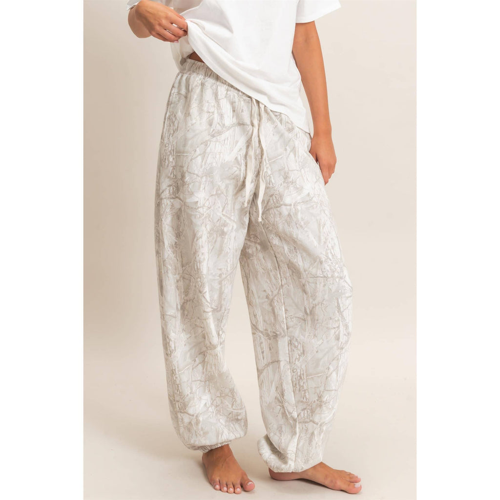 Camo relaxed jogger set