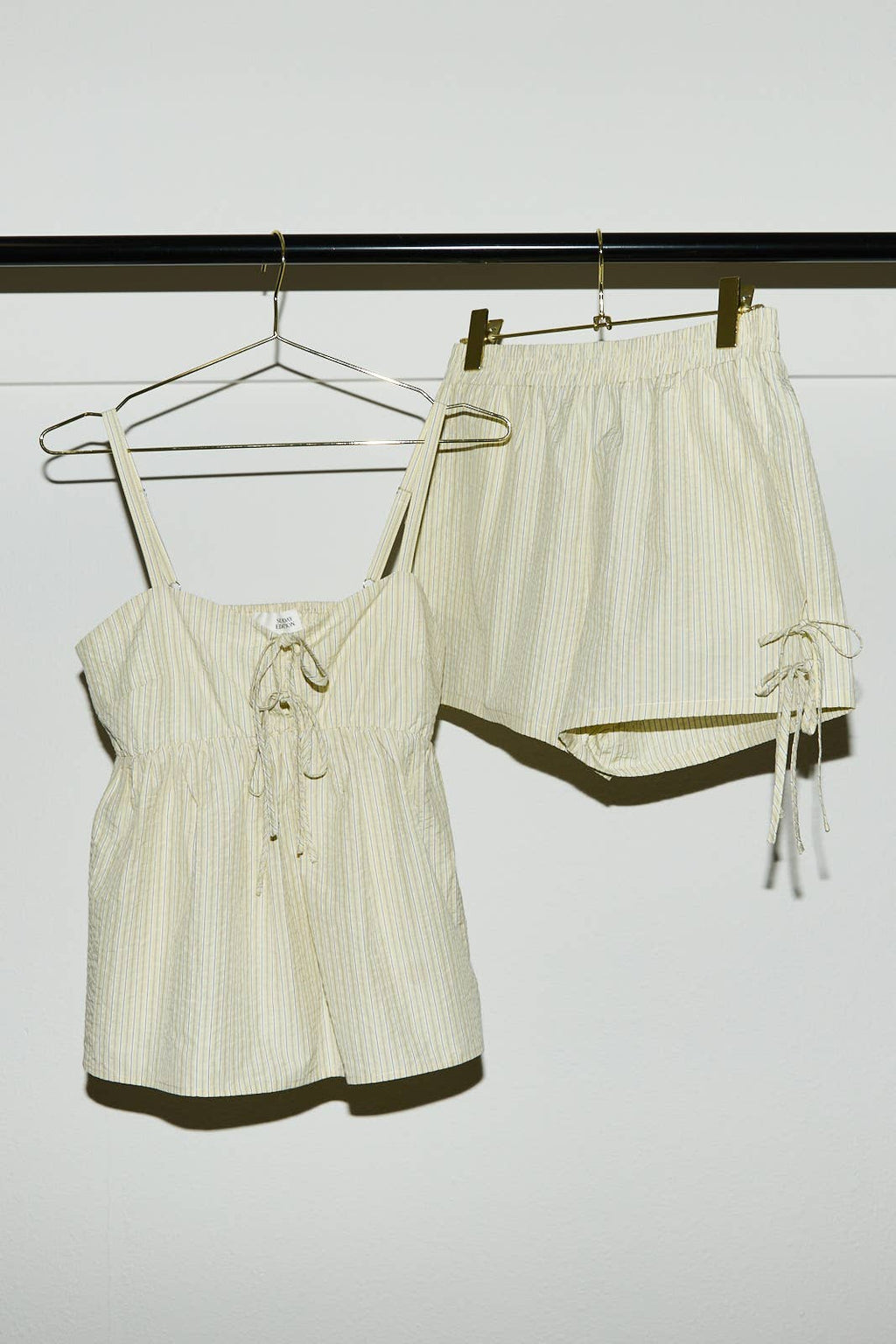 Sunny Stripes Shorts Set