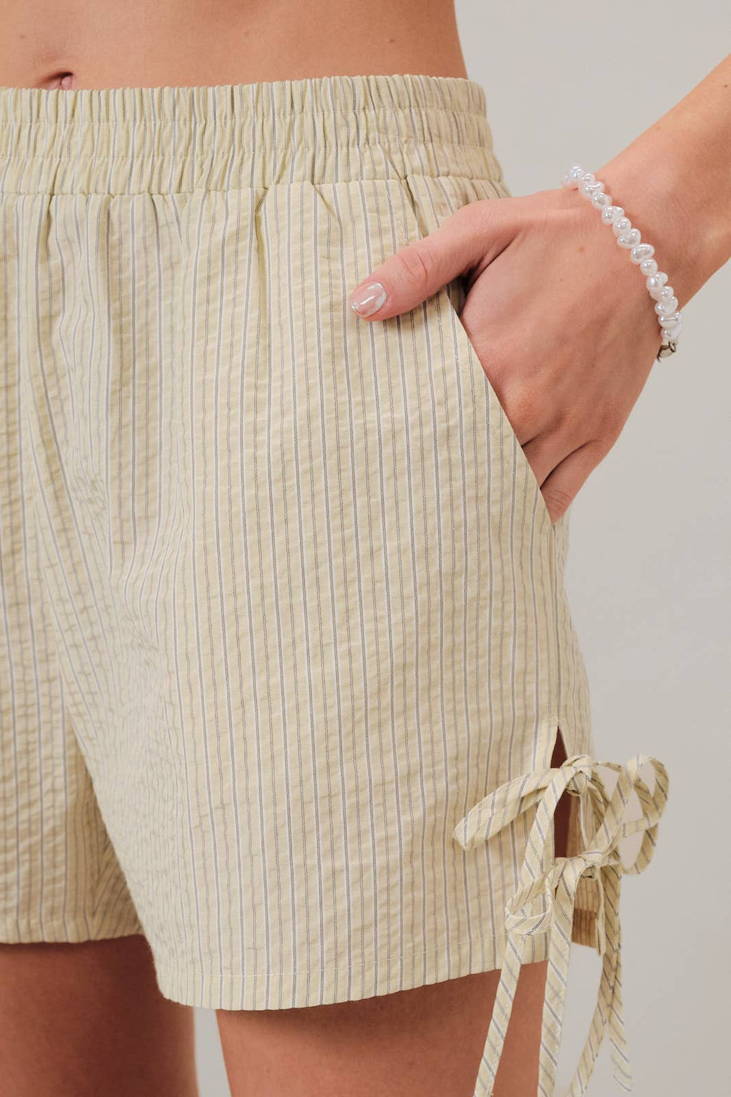 Sunny Stripes Shorts Set