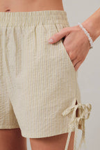 Sunny Stripes Shorts Set