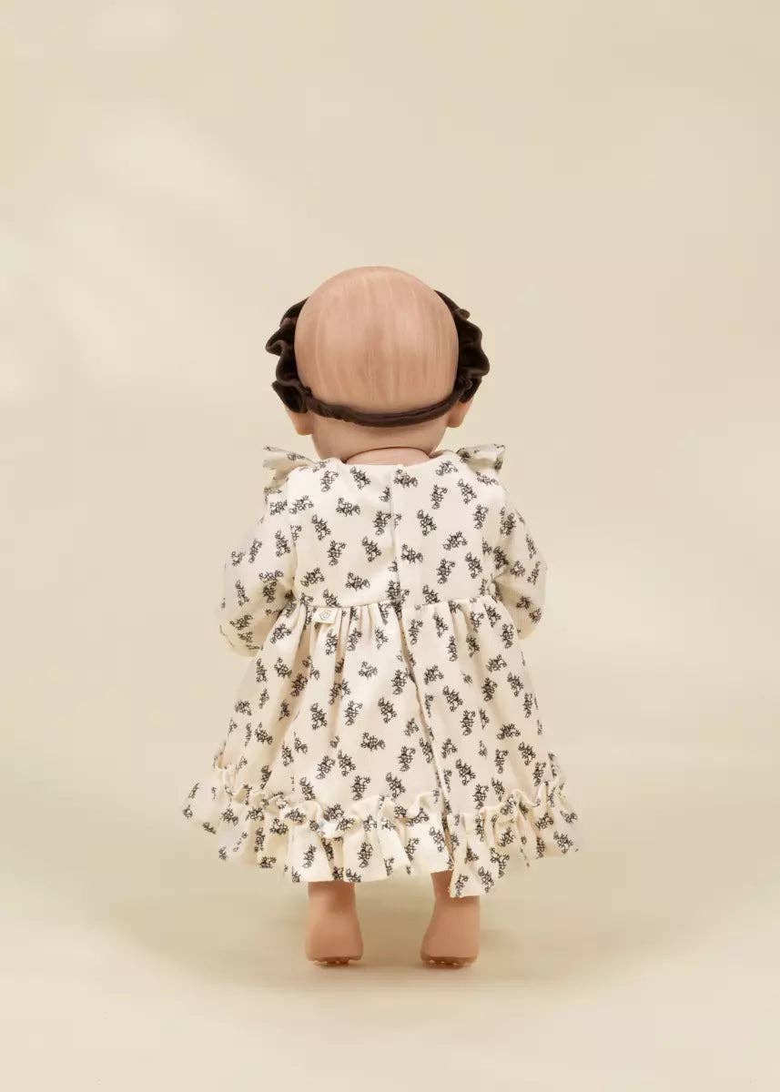 CocoBaby 18" (46 cm) Baby Play Doll Clothing Set – Ruffled Dress