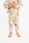 Hedgehog Patchwork Crewneck Set