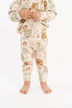 Hedgehog Patchwork Crewneck Set
