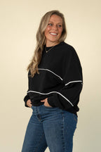 The Piped Sweatshirt
