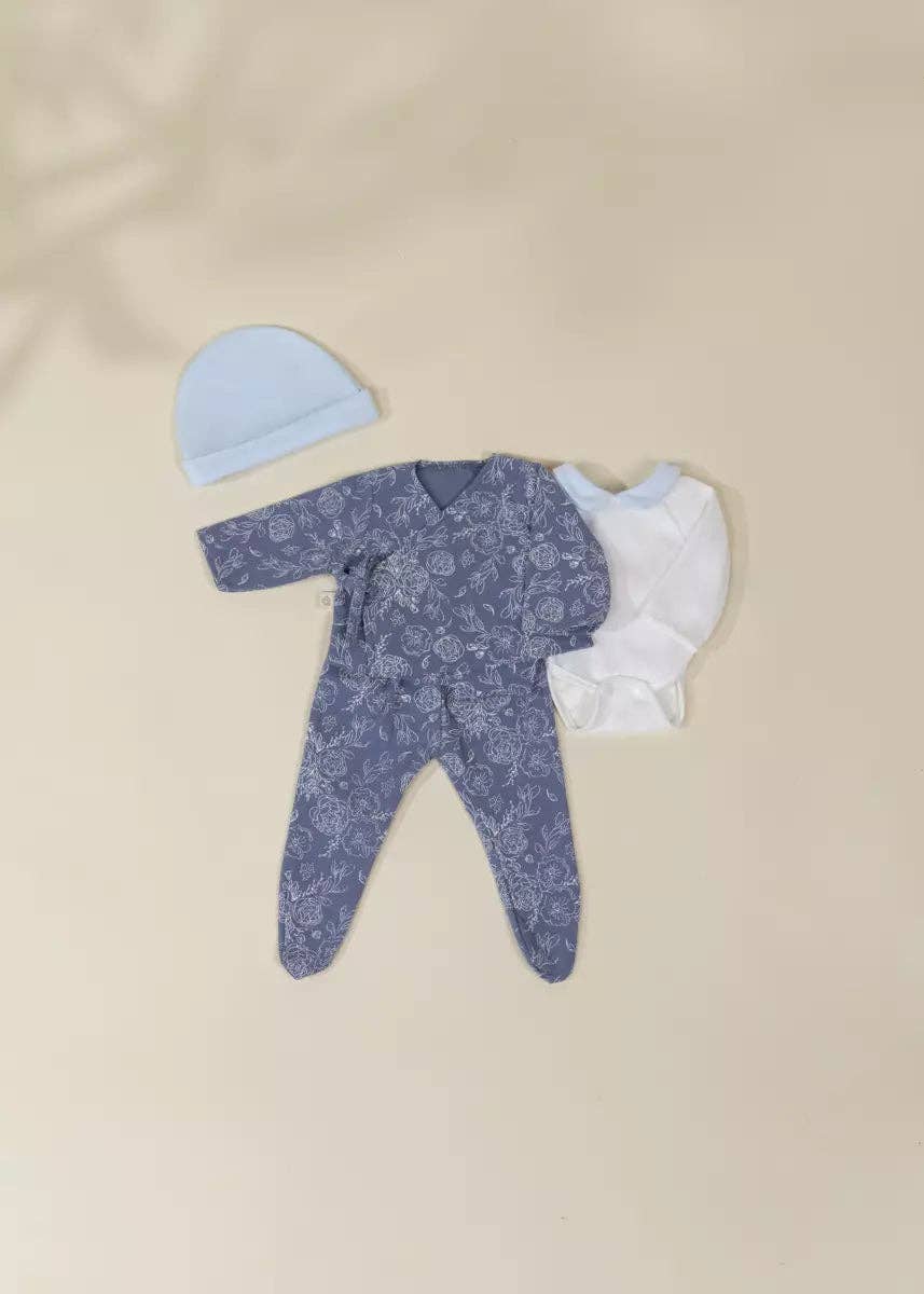 CocoBaby 18" (46 cm) Baby Play Doll Clothing Set – Newborn Set