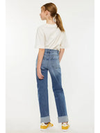 High Rise Straight Jeans