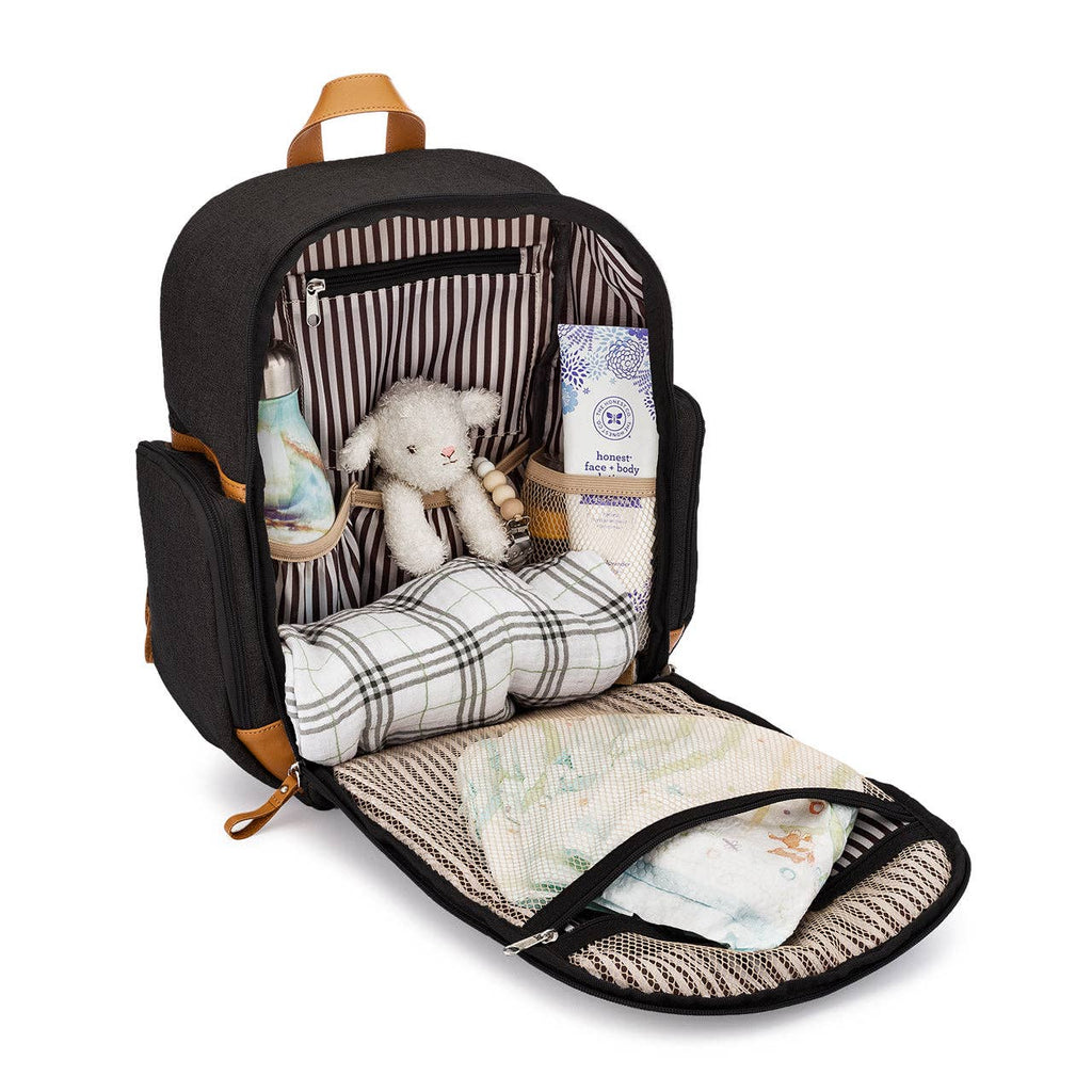 Birch Bag Mini - Diaper Backpack in Black