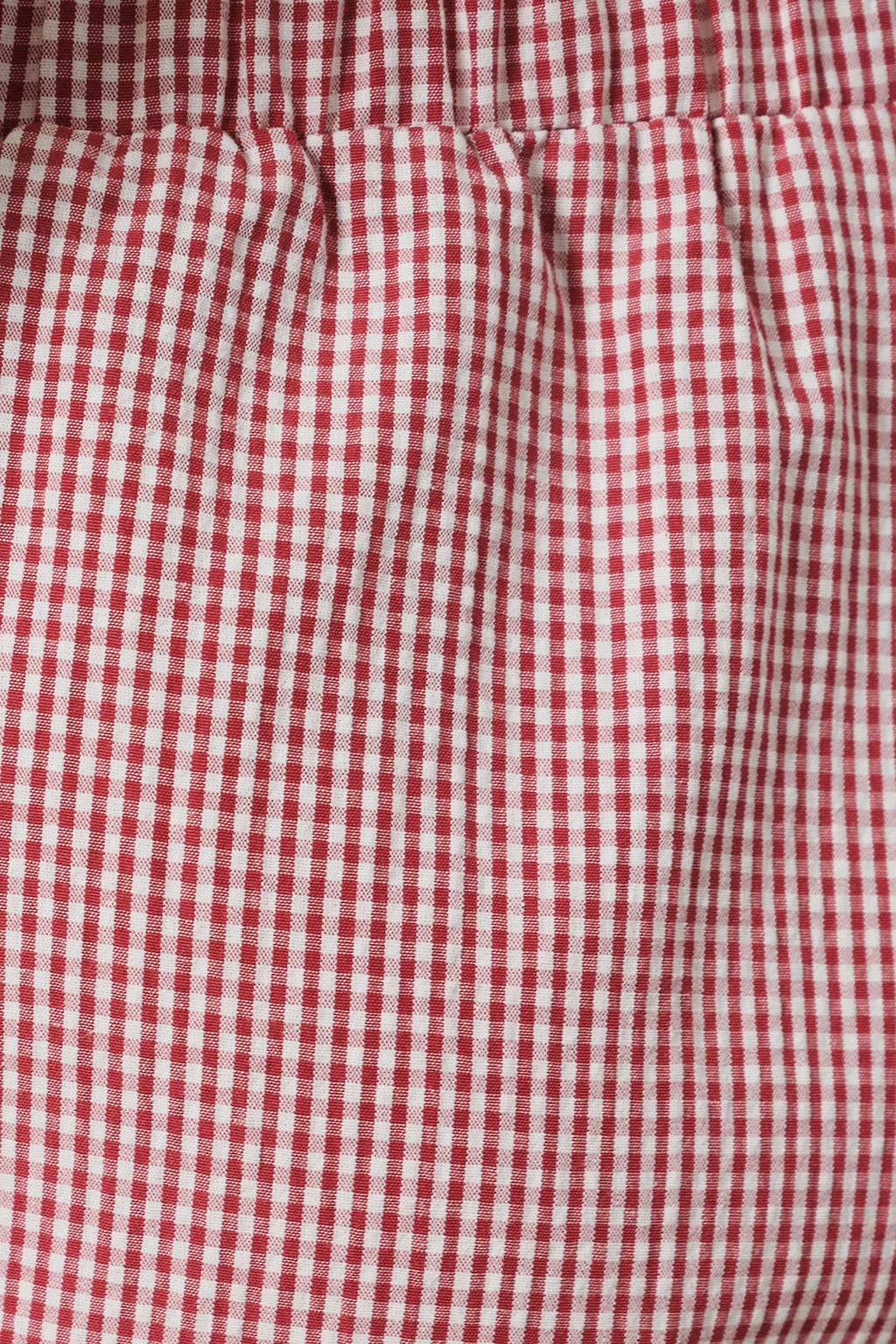 RUFFLE GINGHAM DOLPHIN SHORTS (multiple colors)