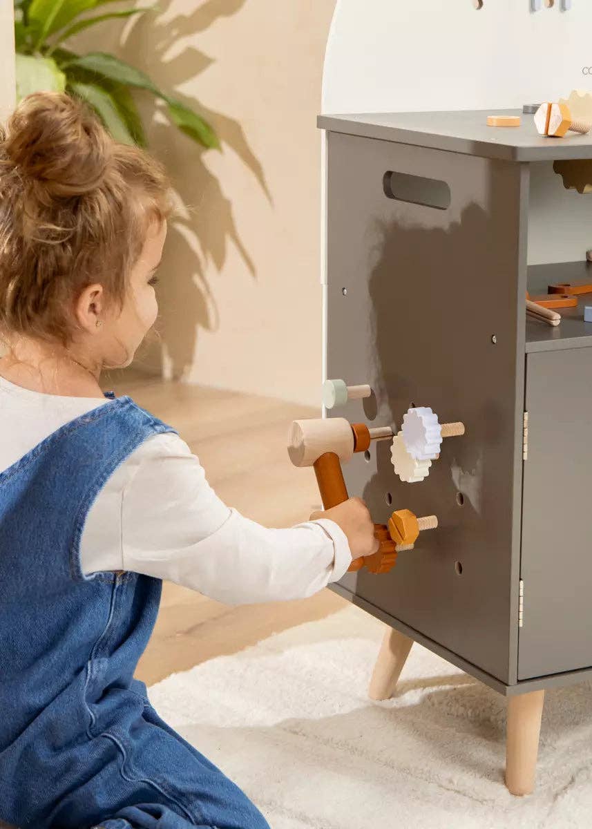 Wooden Workbench Playset
