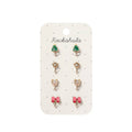 Jolly Christmas Clip On Earrings