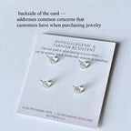 COASTAL STUD SETS | 18k gold | seashell & starfish earrings