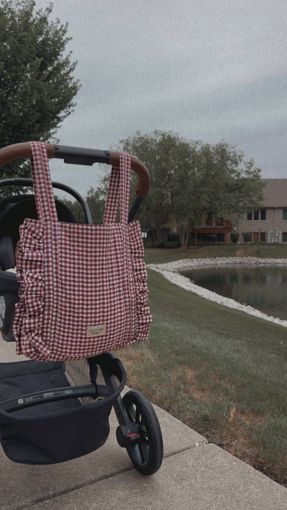 The Gingham Stroller Bag