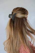 KAXI BLACK & WHITE POLKA DOT CLAW - 2 Sizes