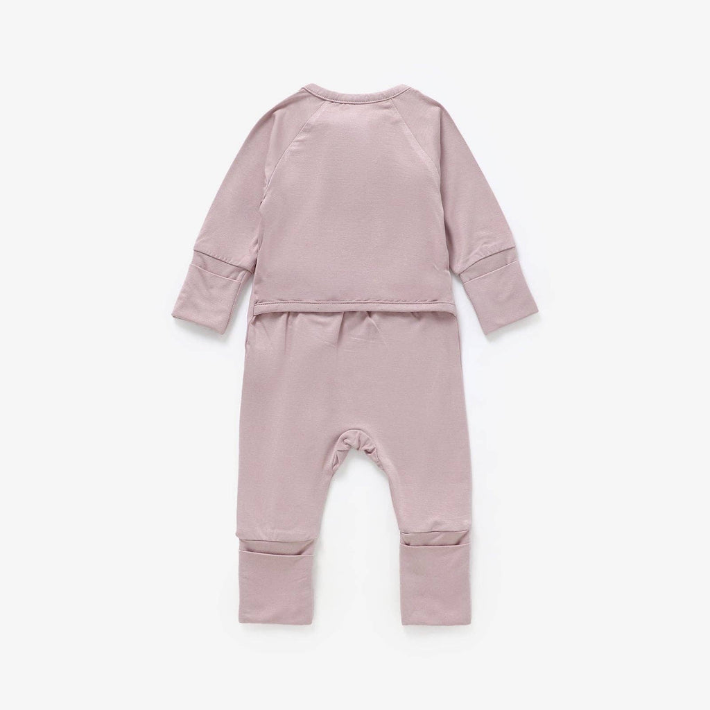 Peek-A-Poo Bamboo Pajama in Pink