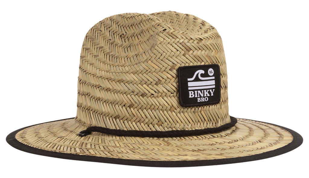 Kids Straw Sun Hat Barney Patrol (Retro)