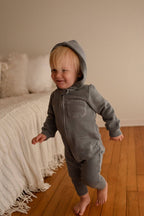 Moonstone | Organic Cozy Zipper Romper