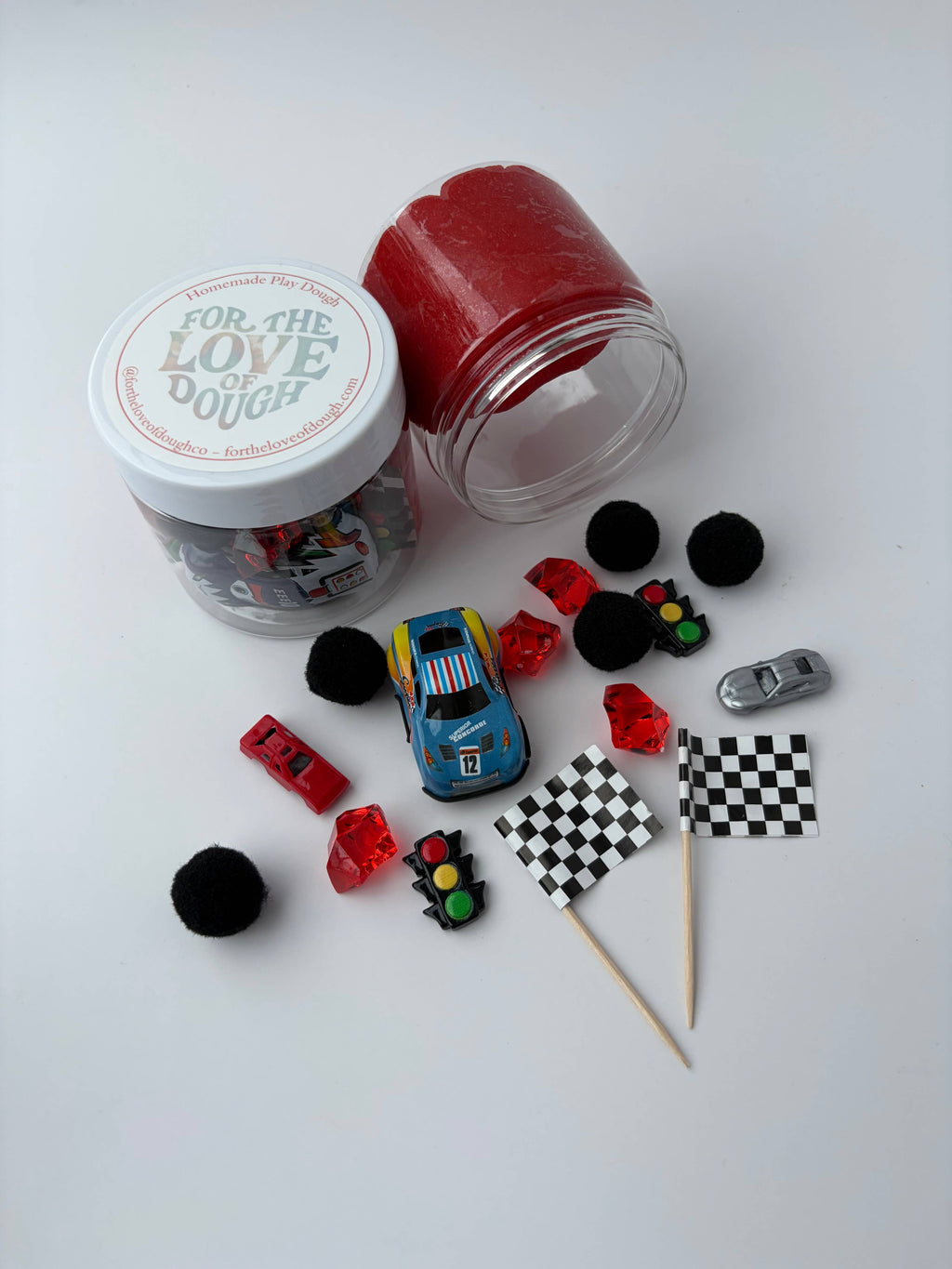 Race Car Mini Jar