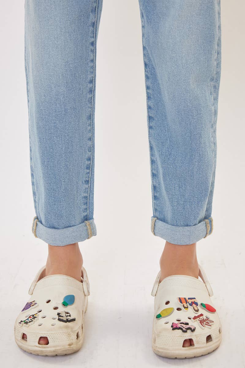 GIRLS MINI MOM JEANS