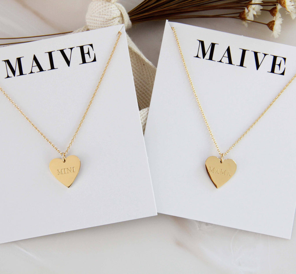 MAMA and MINI Necklace Set or Individual Necklace