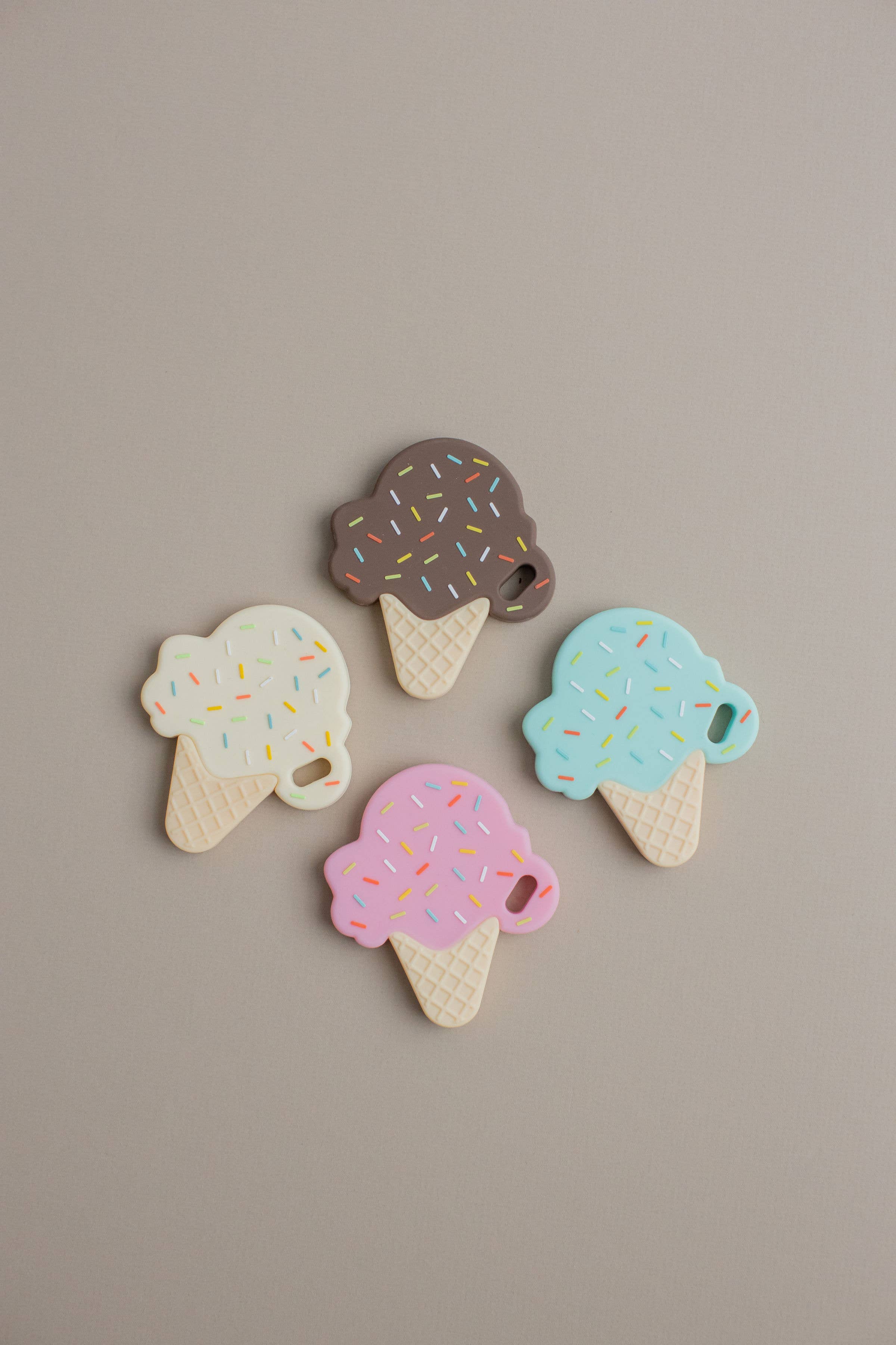 Ice Cream Silicone Teether