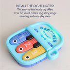 Bitzy Tunes Sardines - Light-up Interactive Piano Toy
