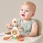 Itzy Twist & Bop - High Chair Sensory Toy Goose