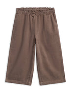 Nadine Fine Corduroy Wide Leg Toddler Pant - Taupe