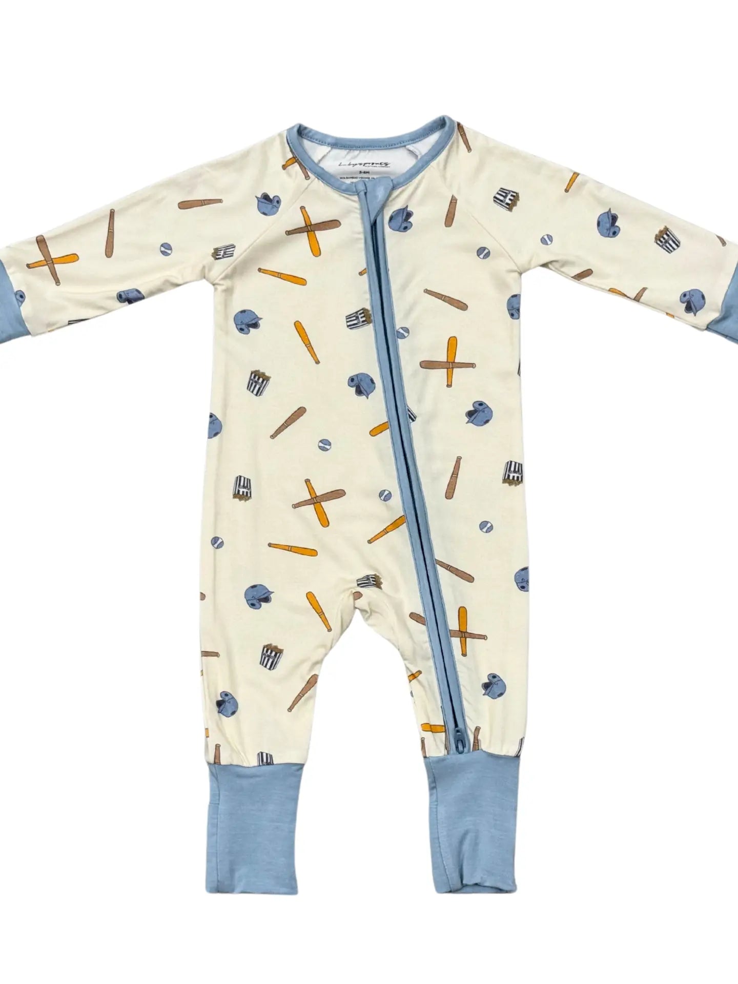 Babysprouts Long Sleeve Zip Romper - Multiple styles