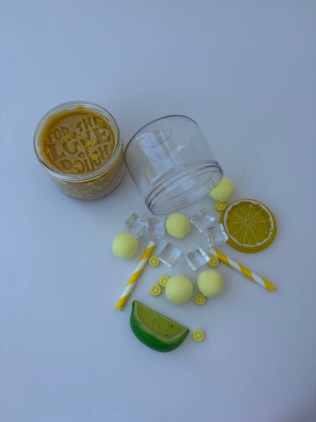 Lemonade Sensory Dough Double Jar