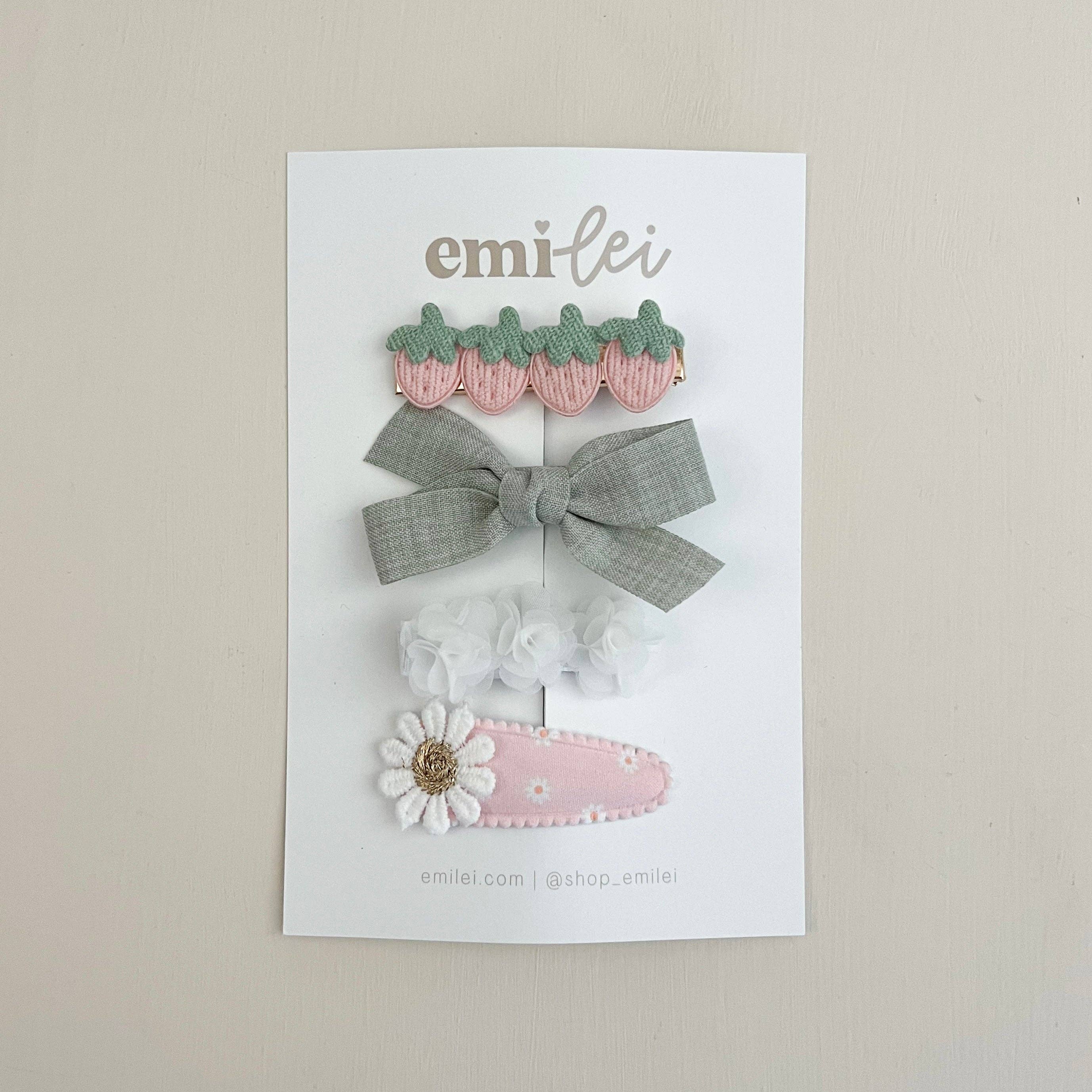 Hair Clips - Set of 4