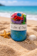 Beach Sensory Dough Double Jar
