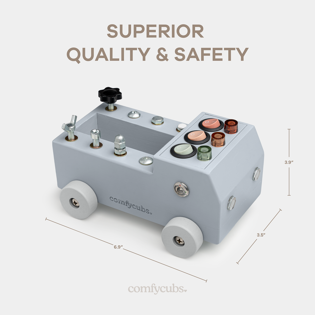 Busy Board Truck Toy (multiple colors)