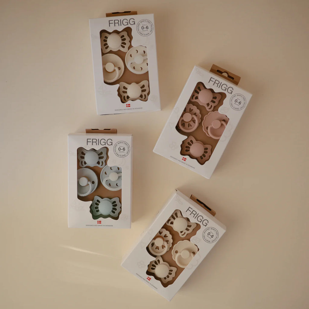 FRIGG Baby's First Pacifier 4-Pack