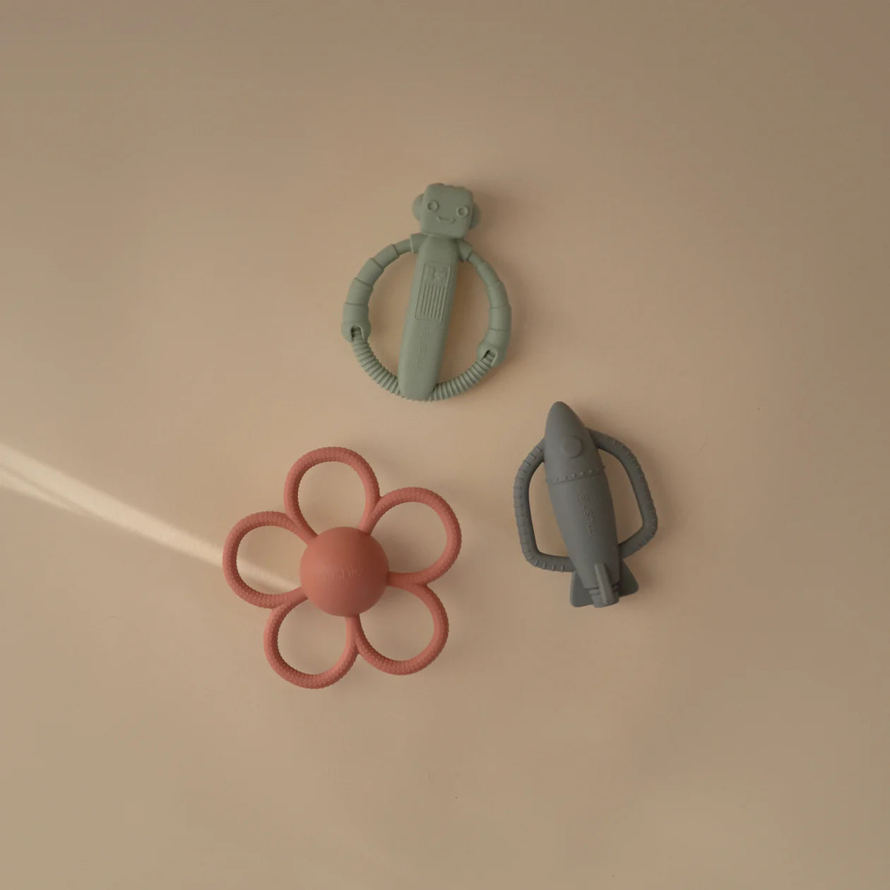 Mushie Rattle Teether