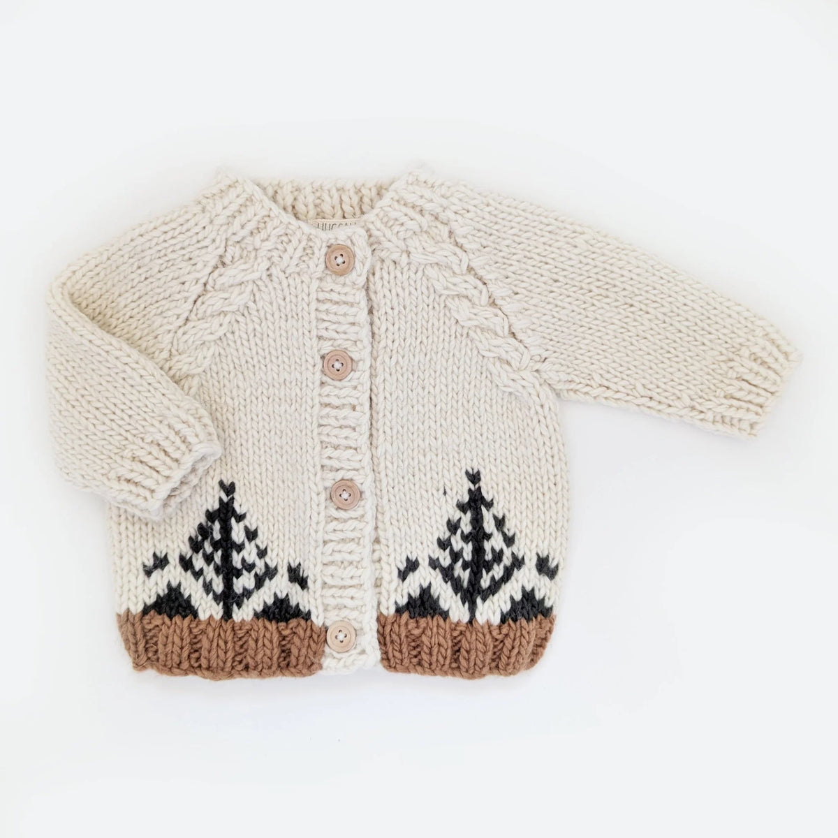 Forest Natural Cardigan Sweater