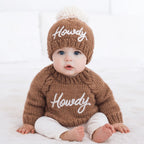 Howdy Sweater Pecan for Baby & Toddler