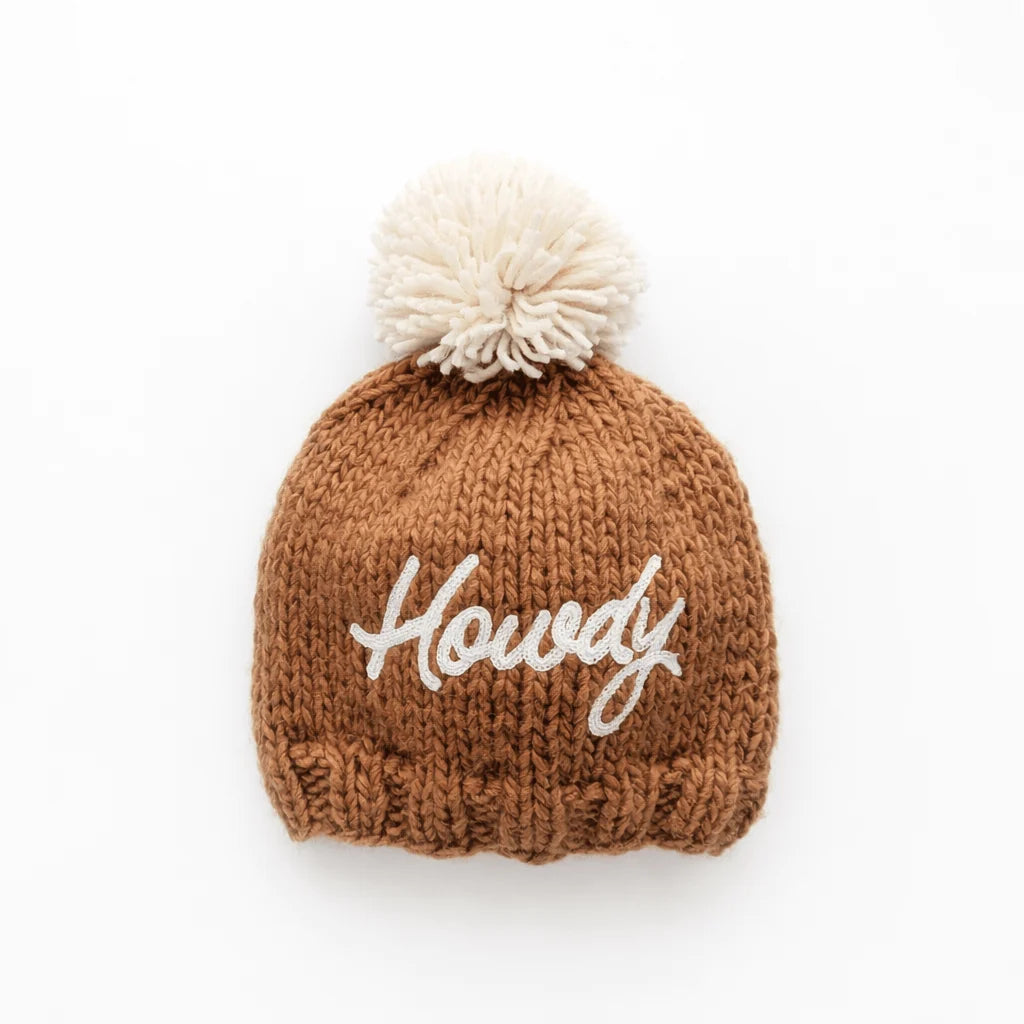 Howdy Beanie Hat Pecan for Baby & Kids