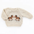 Pony Sweater Natural for Baby & Toddler